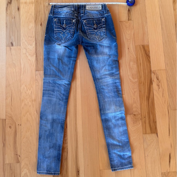 Rock Revival Women's Distressed Denim Jeans - Picture 3 of 8